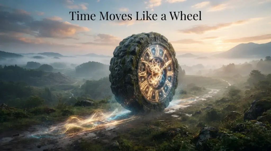 Time Moves Like a Wheel