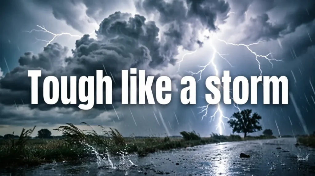  Tough like a storm