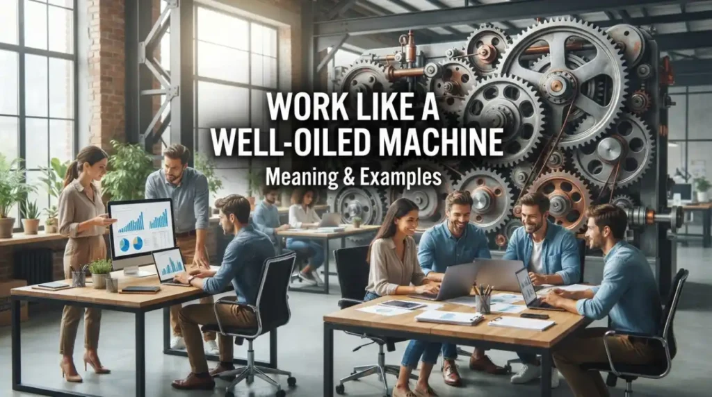 Work Like a Well-Oiled Machine