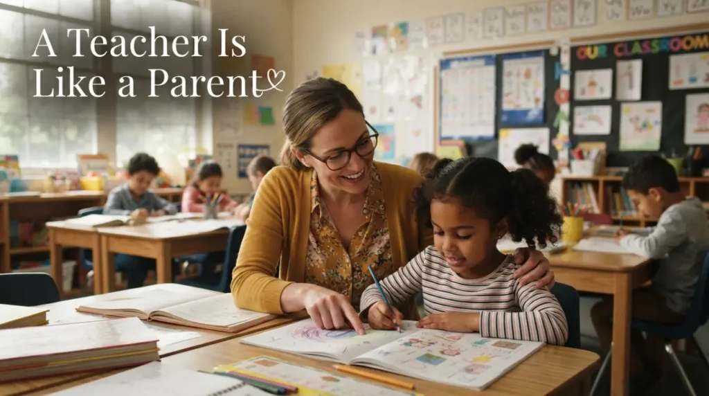  A Teacher Is Like a Parent
