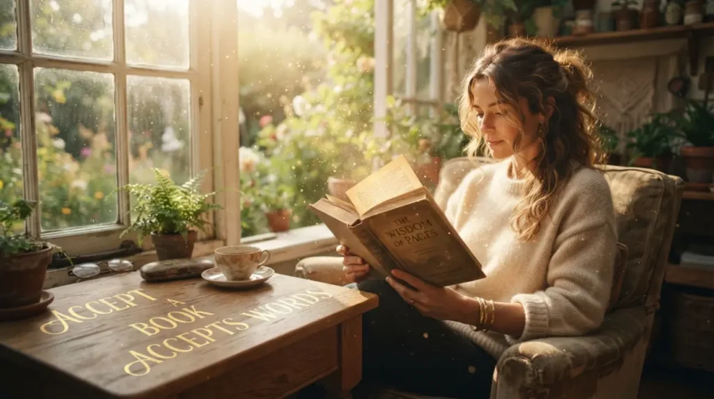Accept Like a Book Accepts Words