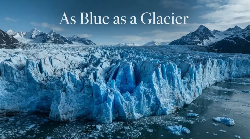 As Blue as a Glacier