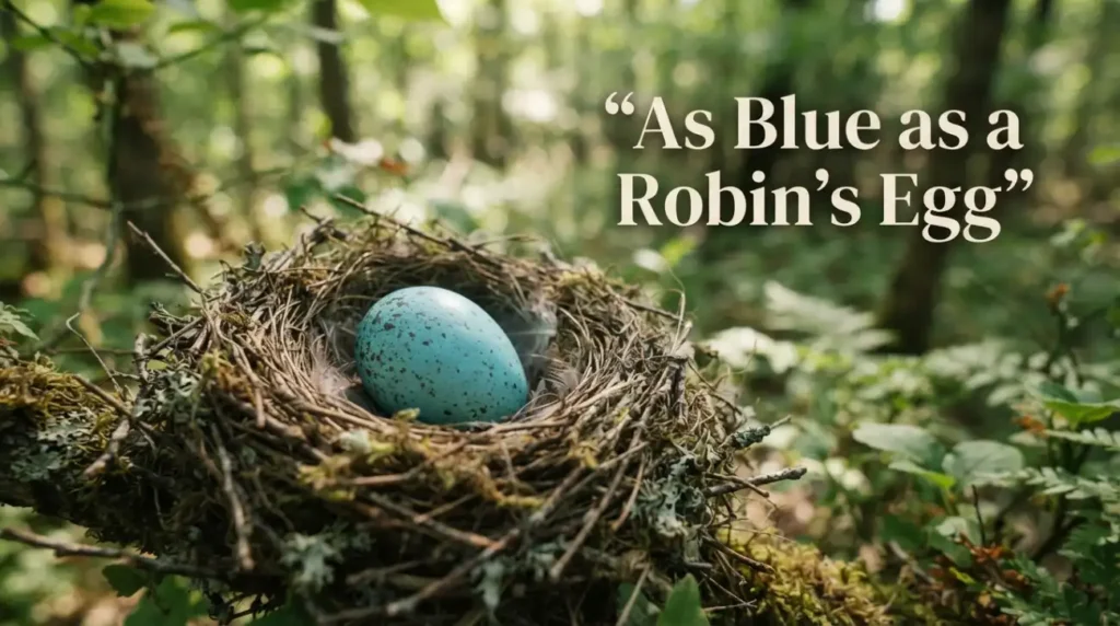 As Blue as a Robin's Egg