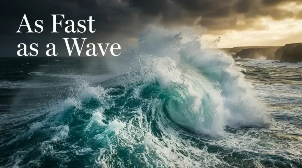 As Fast as a Wave