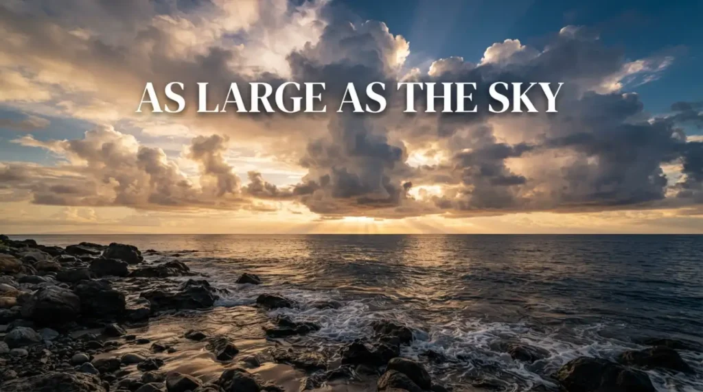 As Large as the Sky
