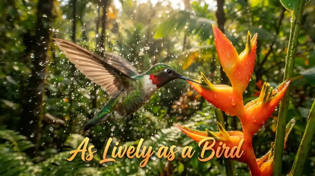 As Lively as a Bird