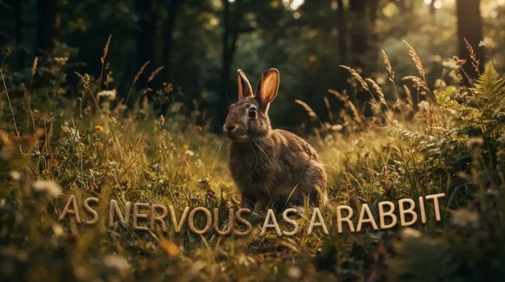 As Nervous as a Rabbit