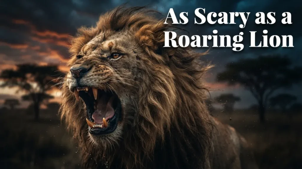 As Scary as a Roaring Lion