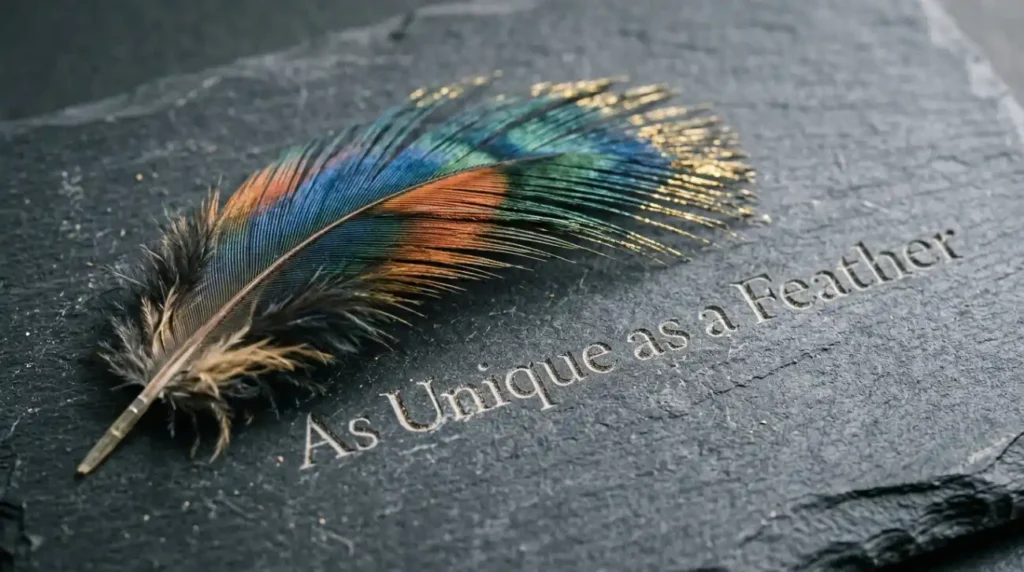 As Unique as a Feather