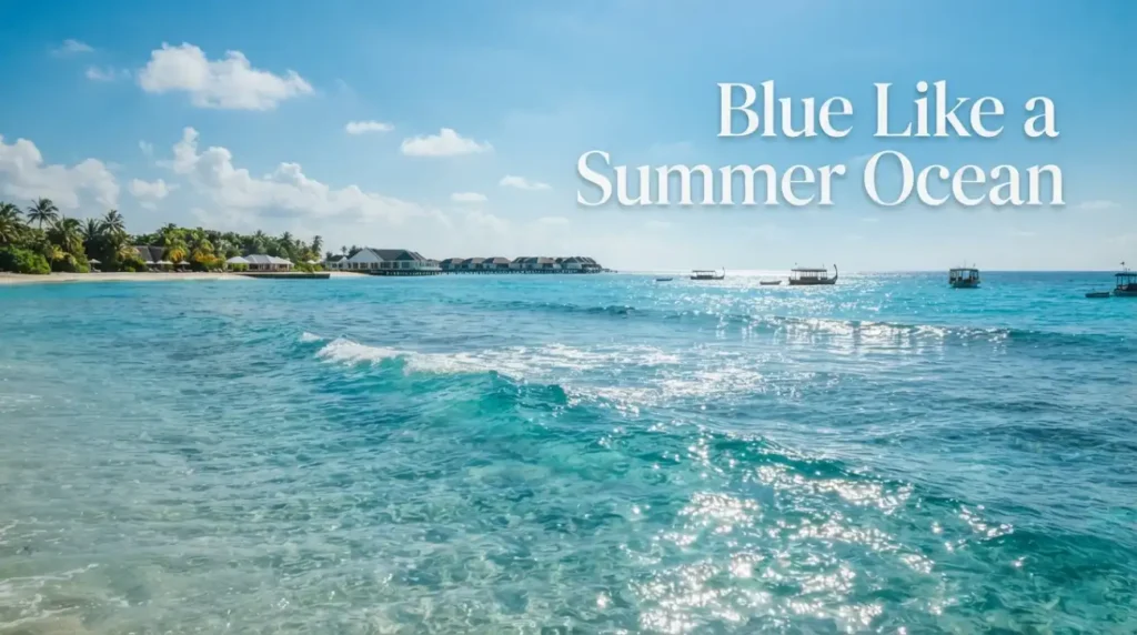 Blue Like a Summer Ocean
