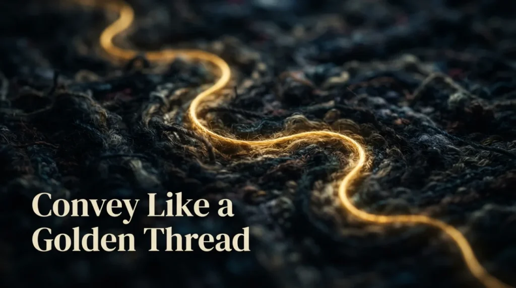 Convey Like a Golden Thread