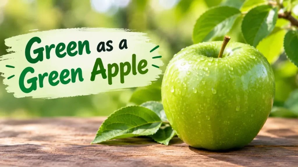 Green as a Green Apple