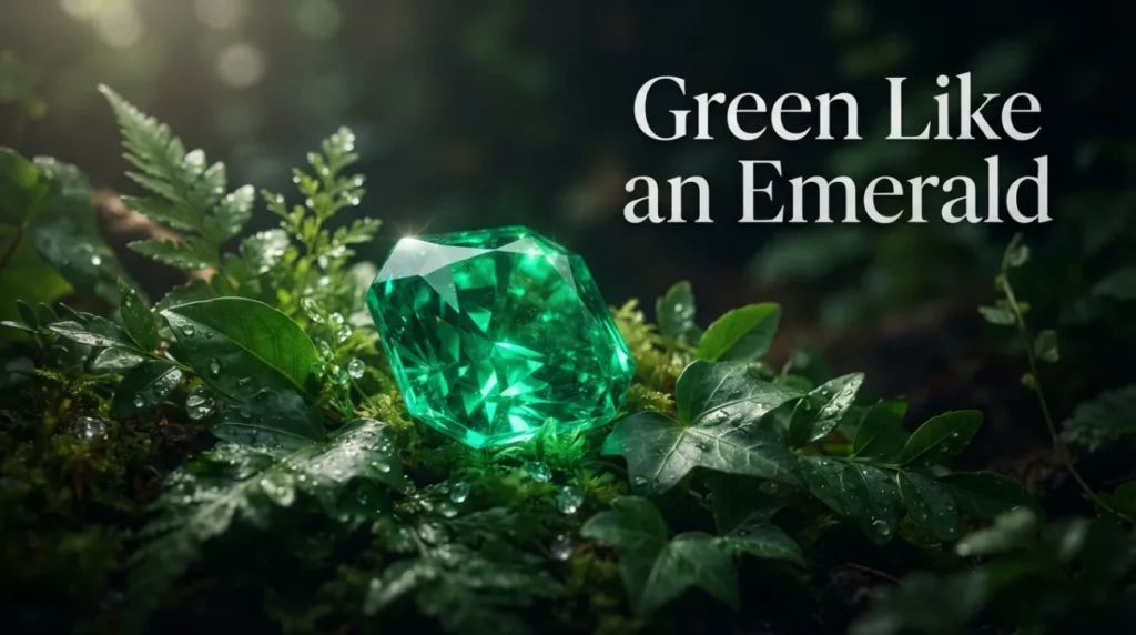 Green Like an Emerald
