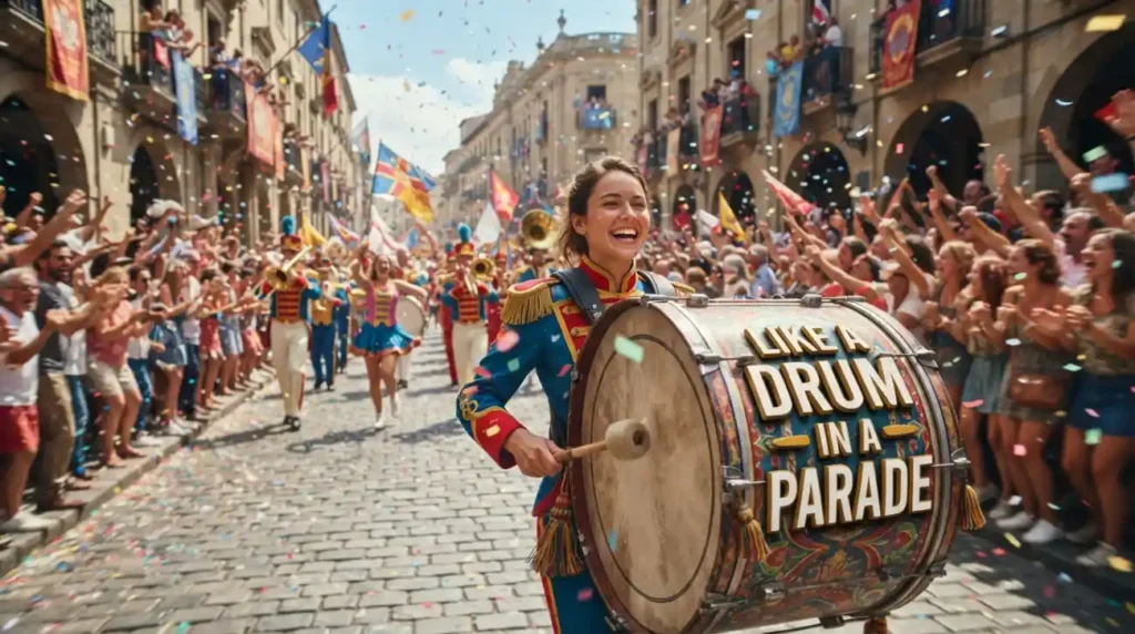 Like a Drum in a Parade