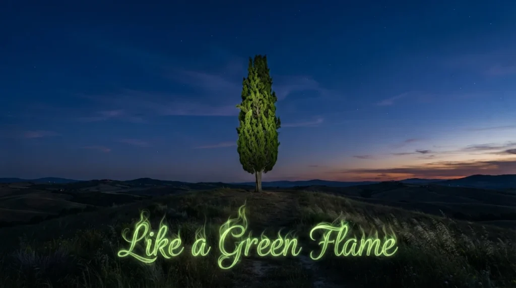 Like a Green Flame