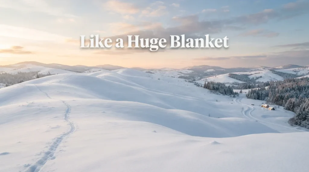 Like a Huge Blanket