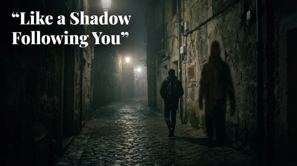 Like a Shadow Following You