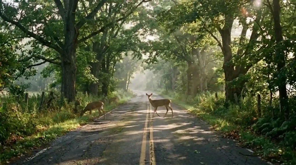 Like Trees Along a Road