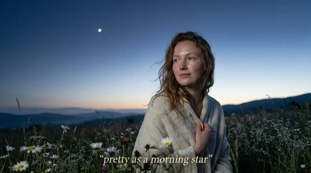  Pretty as a Morning Star