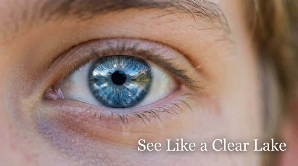 See Like a Clear Lake