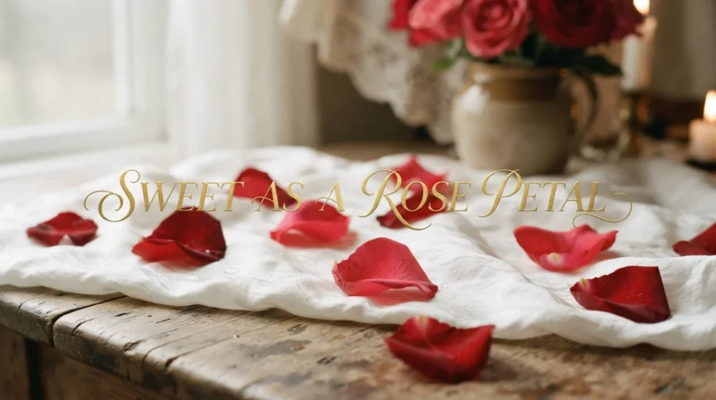 Sweet as a Rose Petal