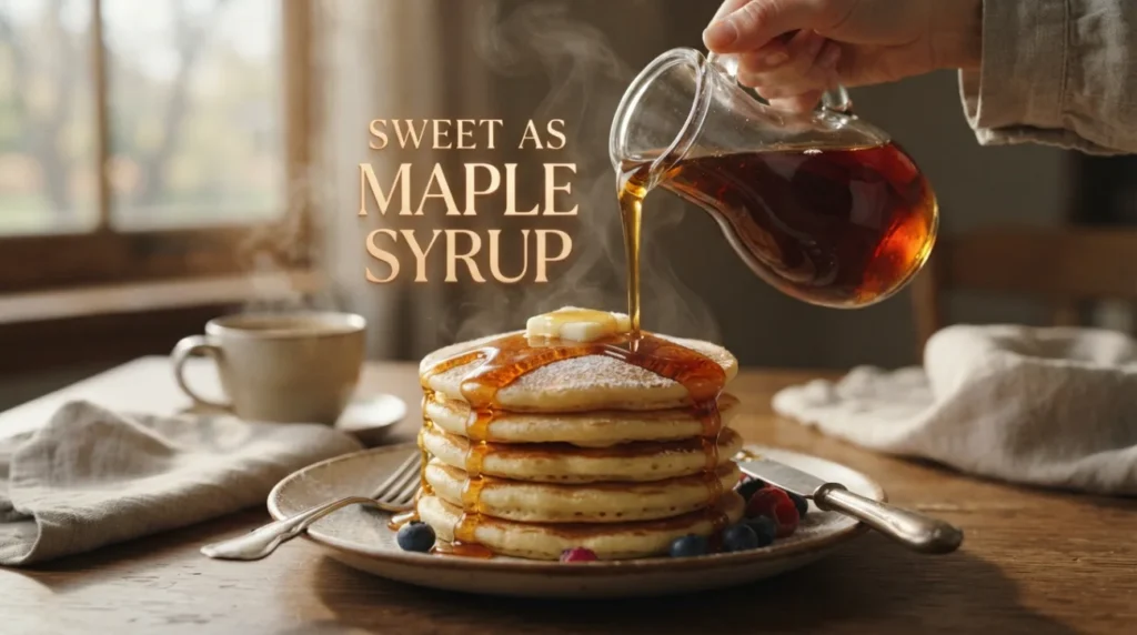  Sweet as Maple Syrup