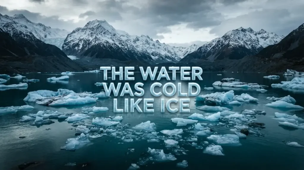The Water Was Cold Like Ice