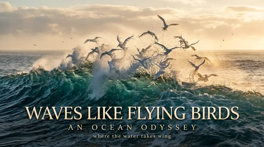 Waves Like Flying Birds