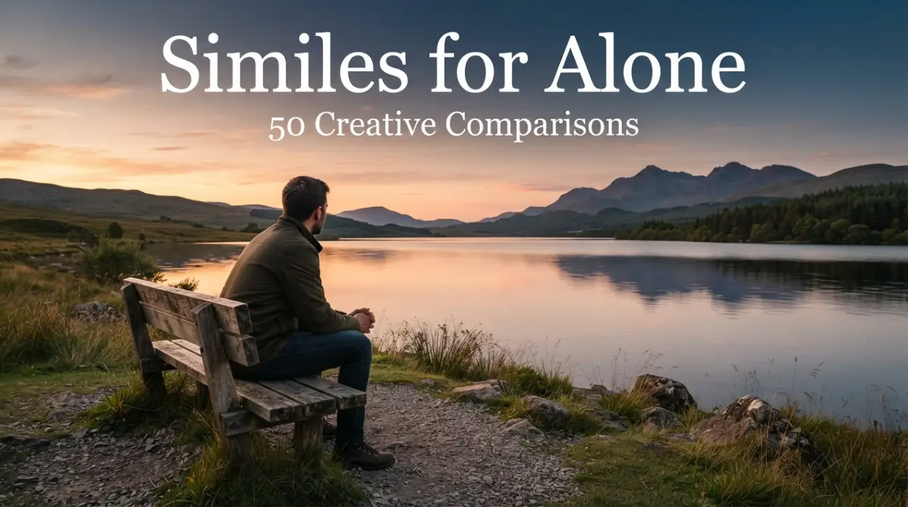 Similes for Alone