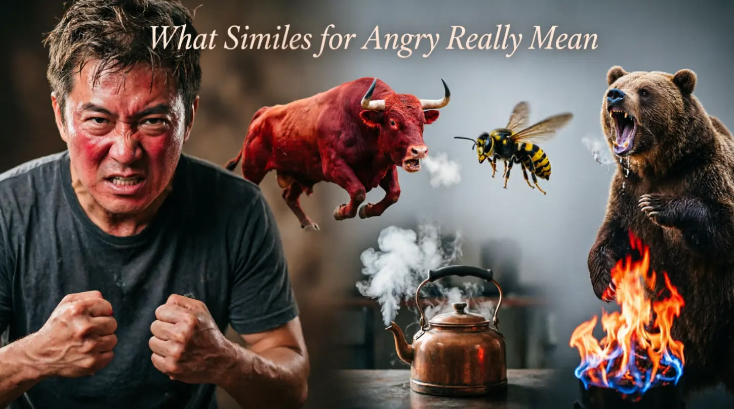 Similes for Angry