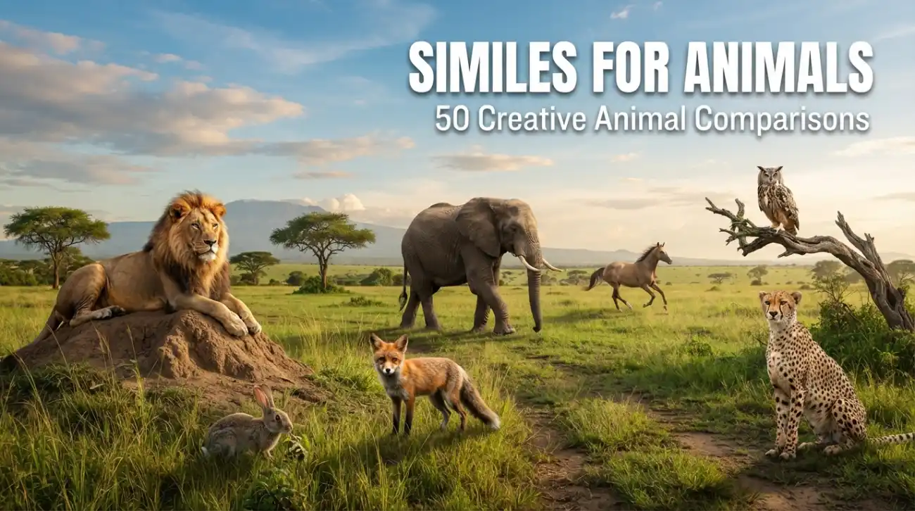 Similes for Animals