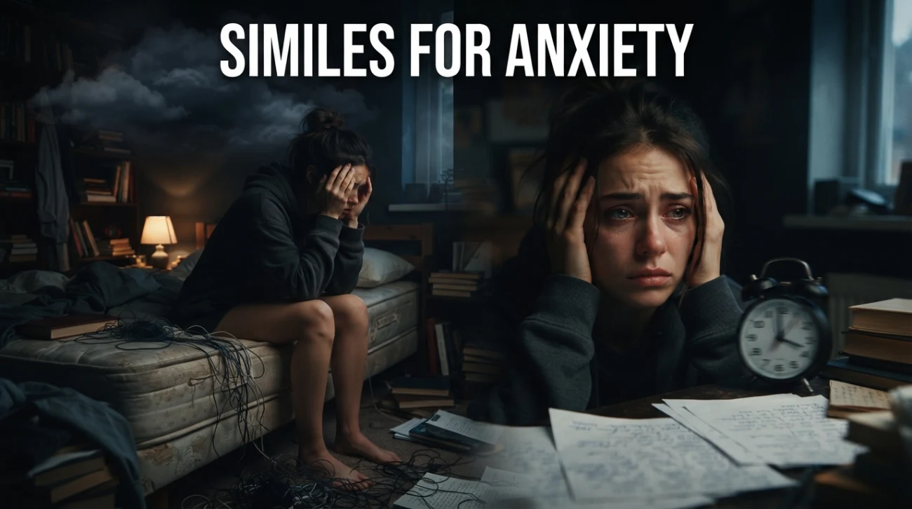 Similes for Anxiety