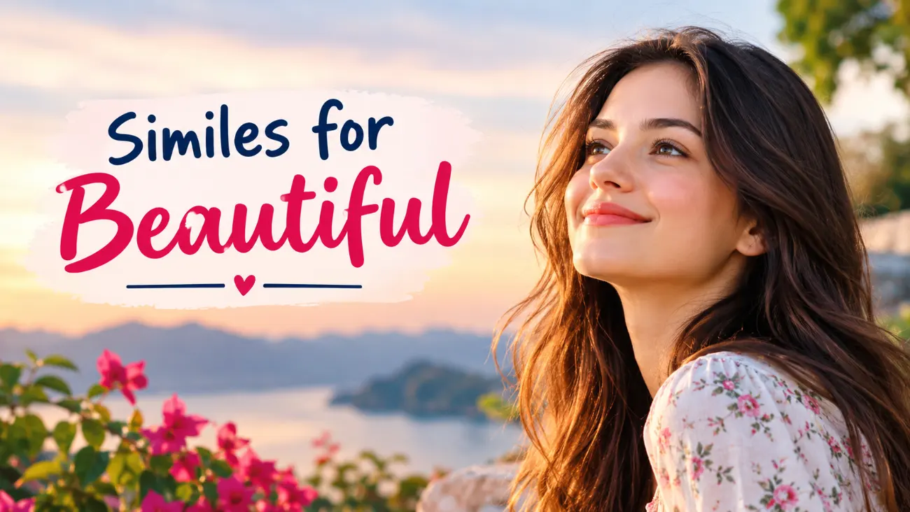 Similes for Beautiful