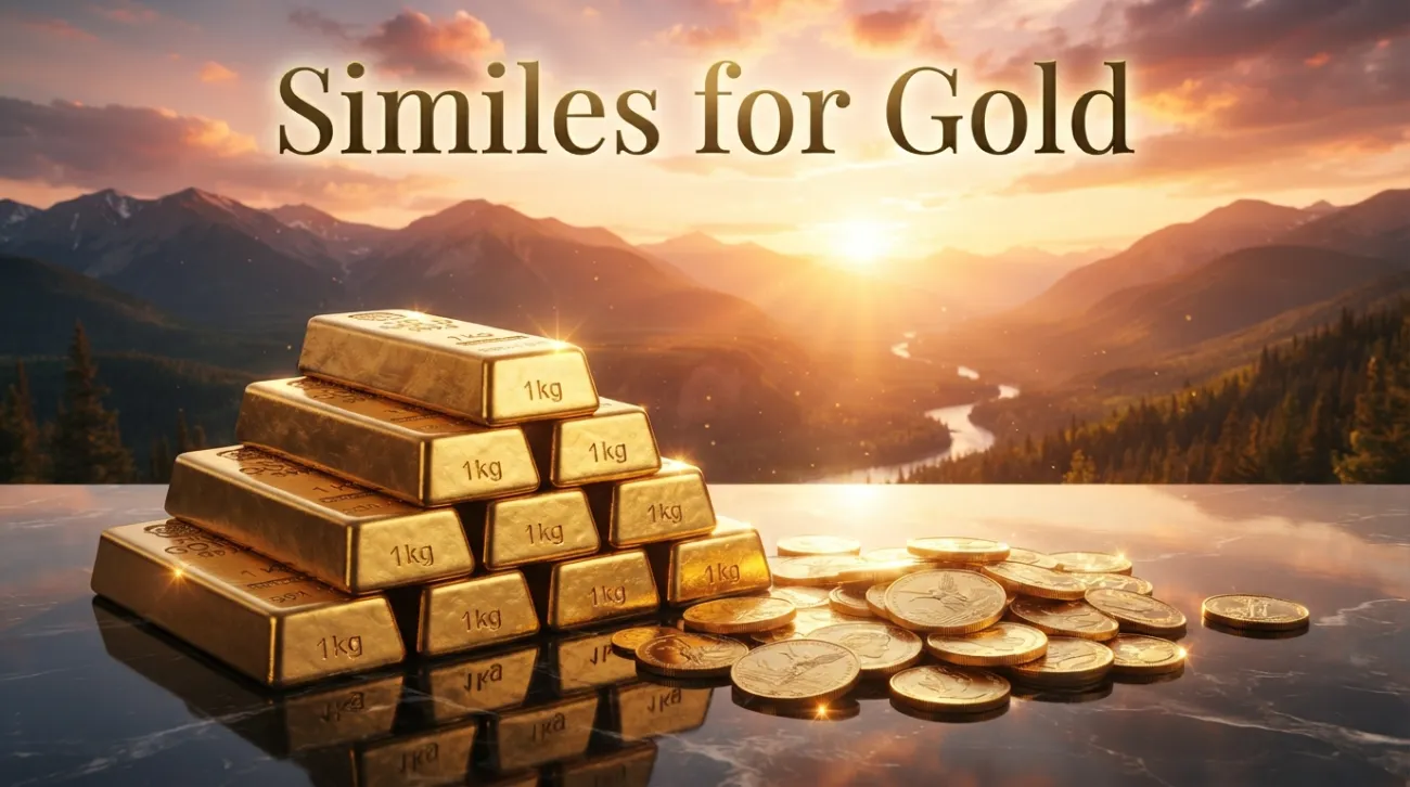 Similes for Gold