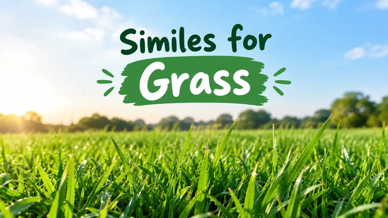 Similes for Grass