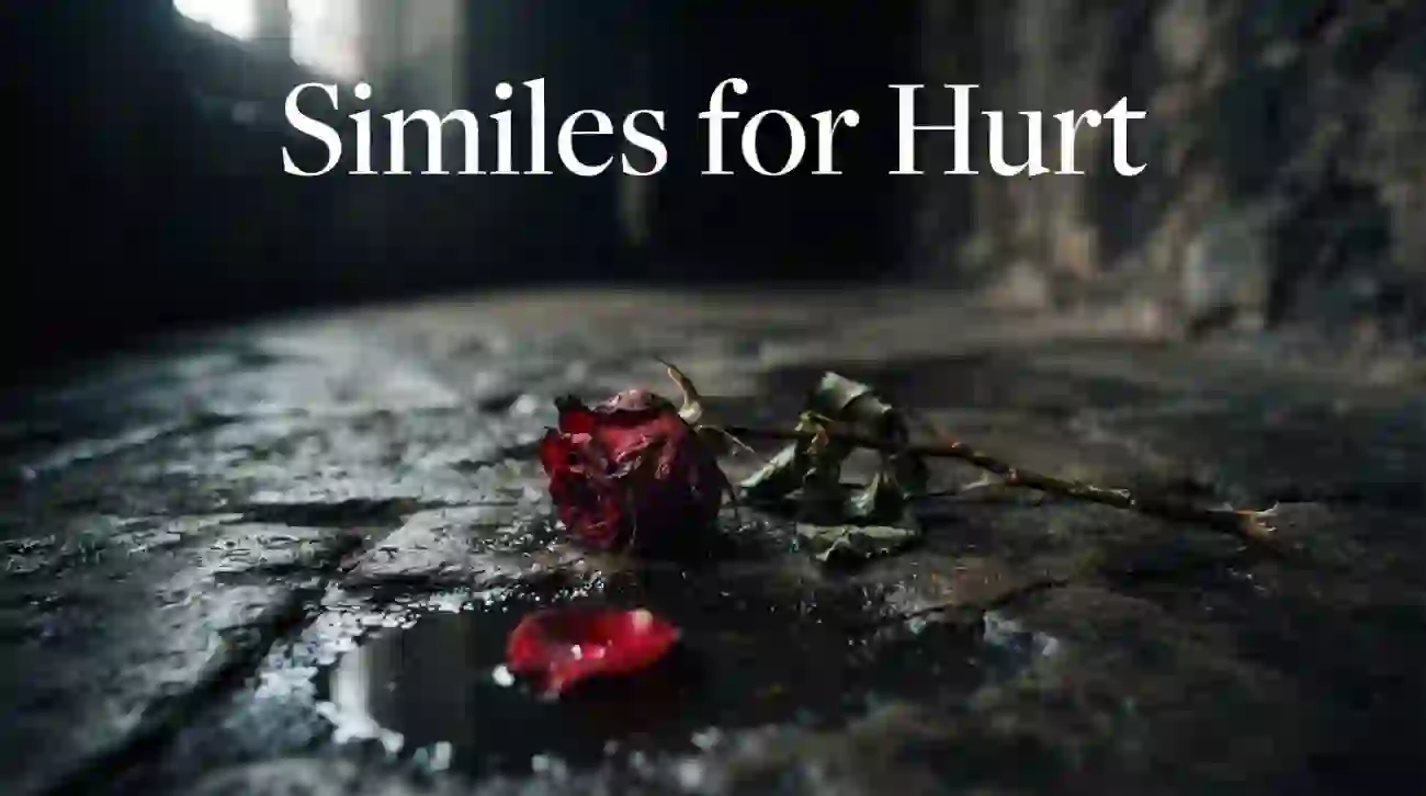 Similes for Hurt