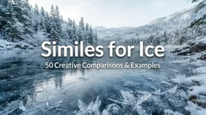 Similes for Ice