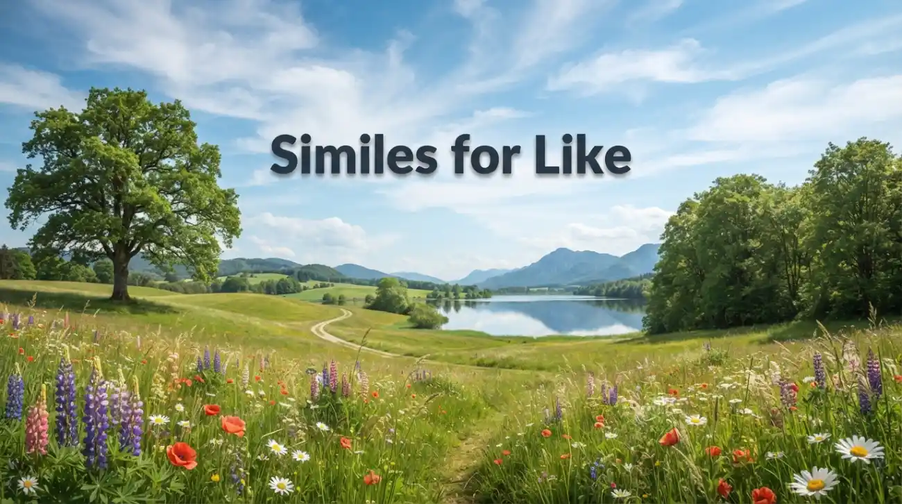 Similes for Like