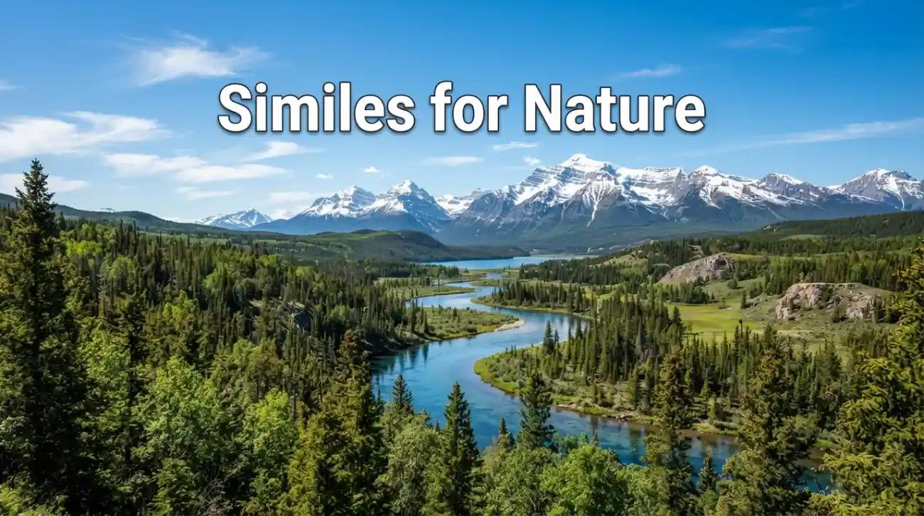 Similes for Nature