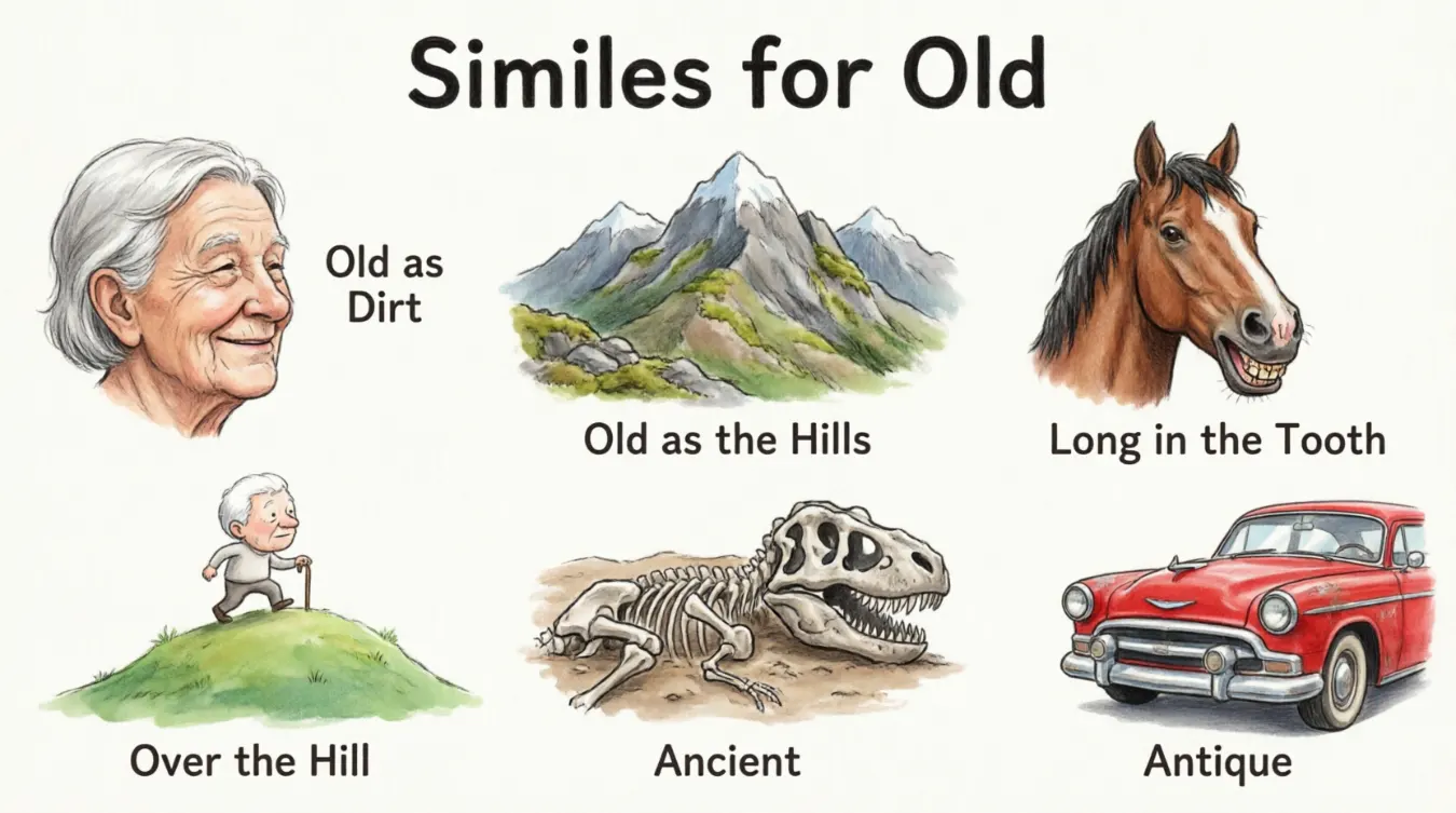 Similes for Old