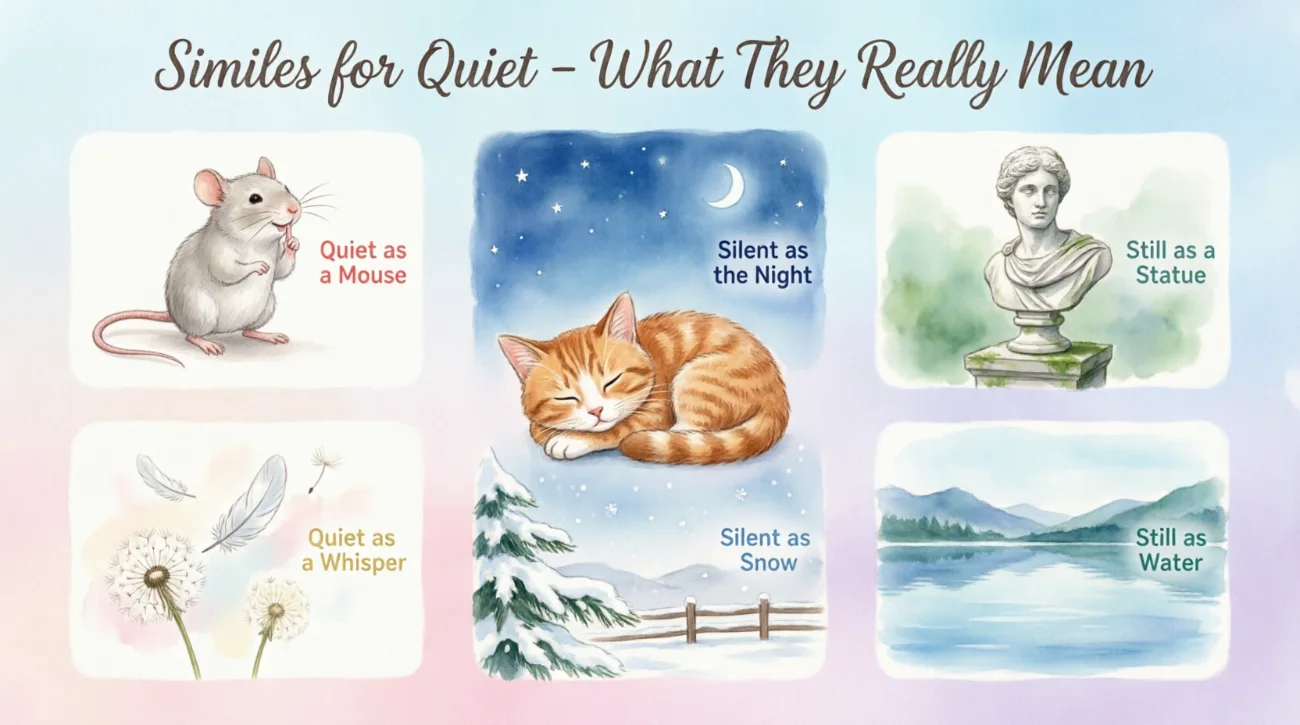 Similes for Quiet