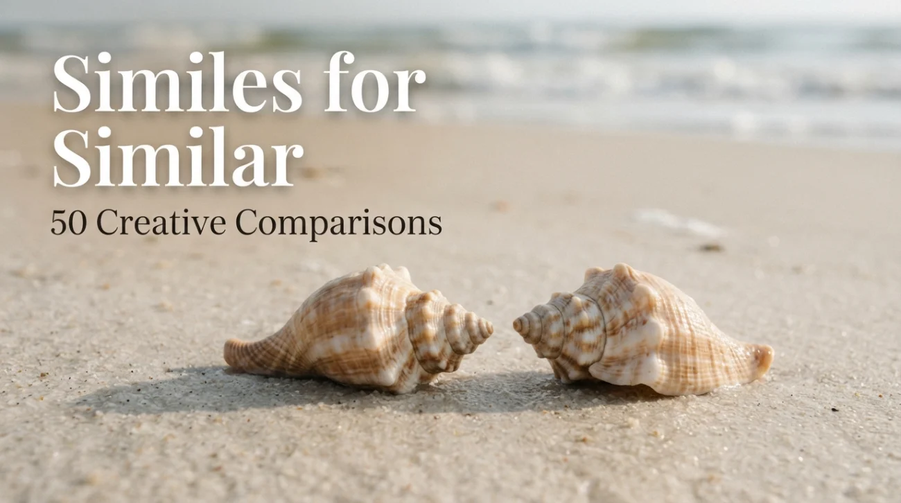 Similes for Similar