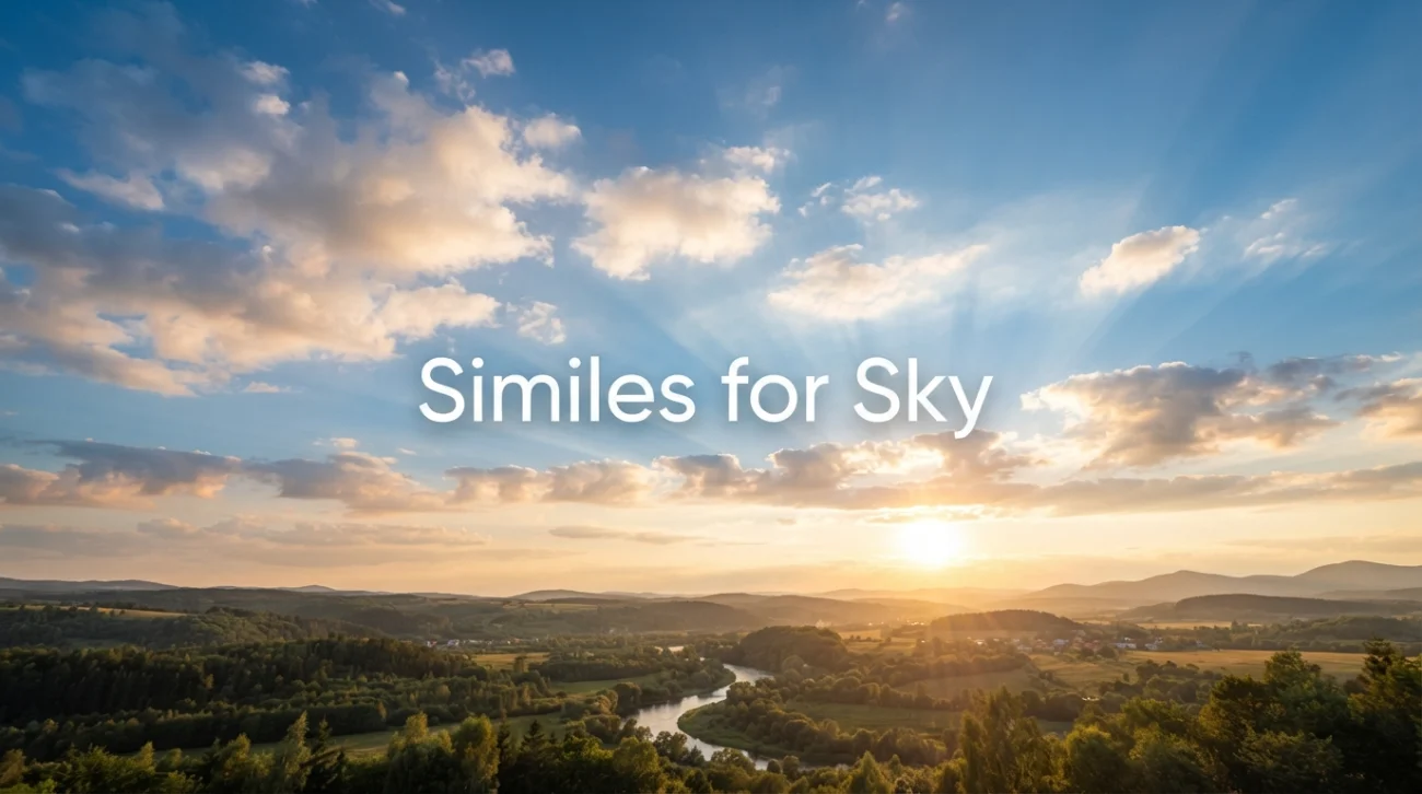 Similes for Sky