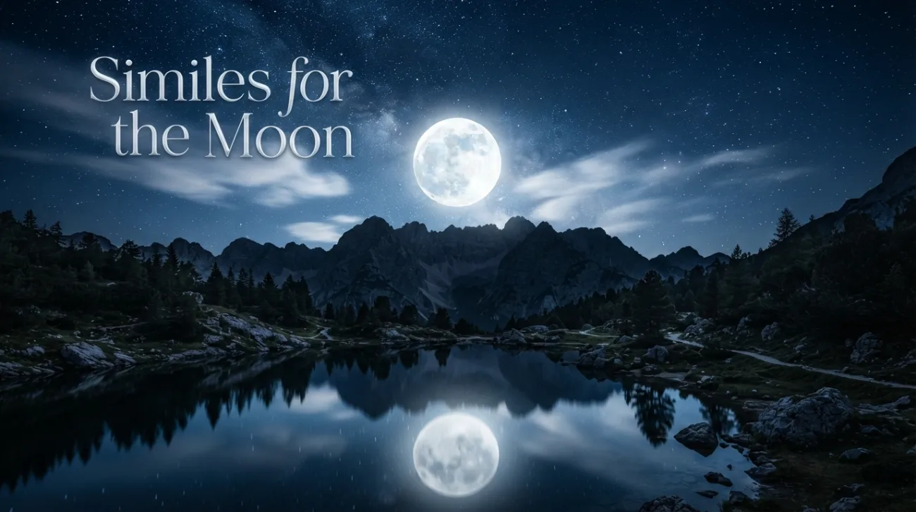 Similes for the Moon