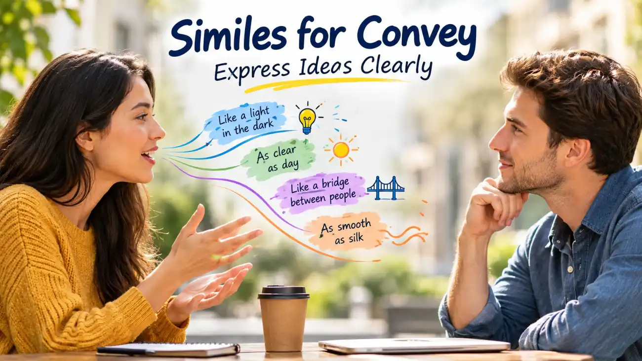Similes for Convey