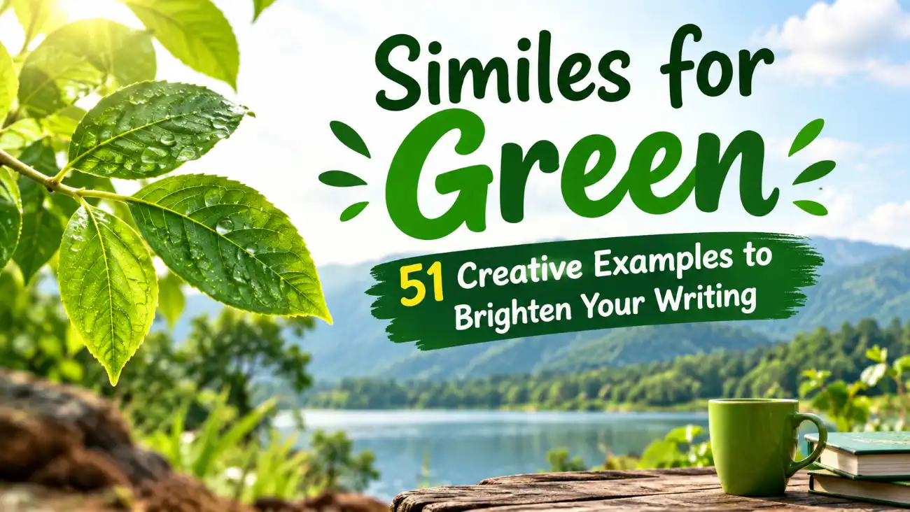 Similes for Green