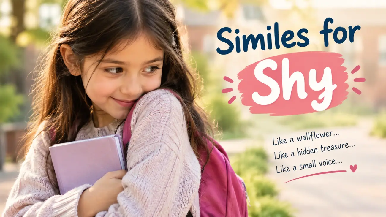 Similes for Shy