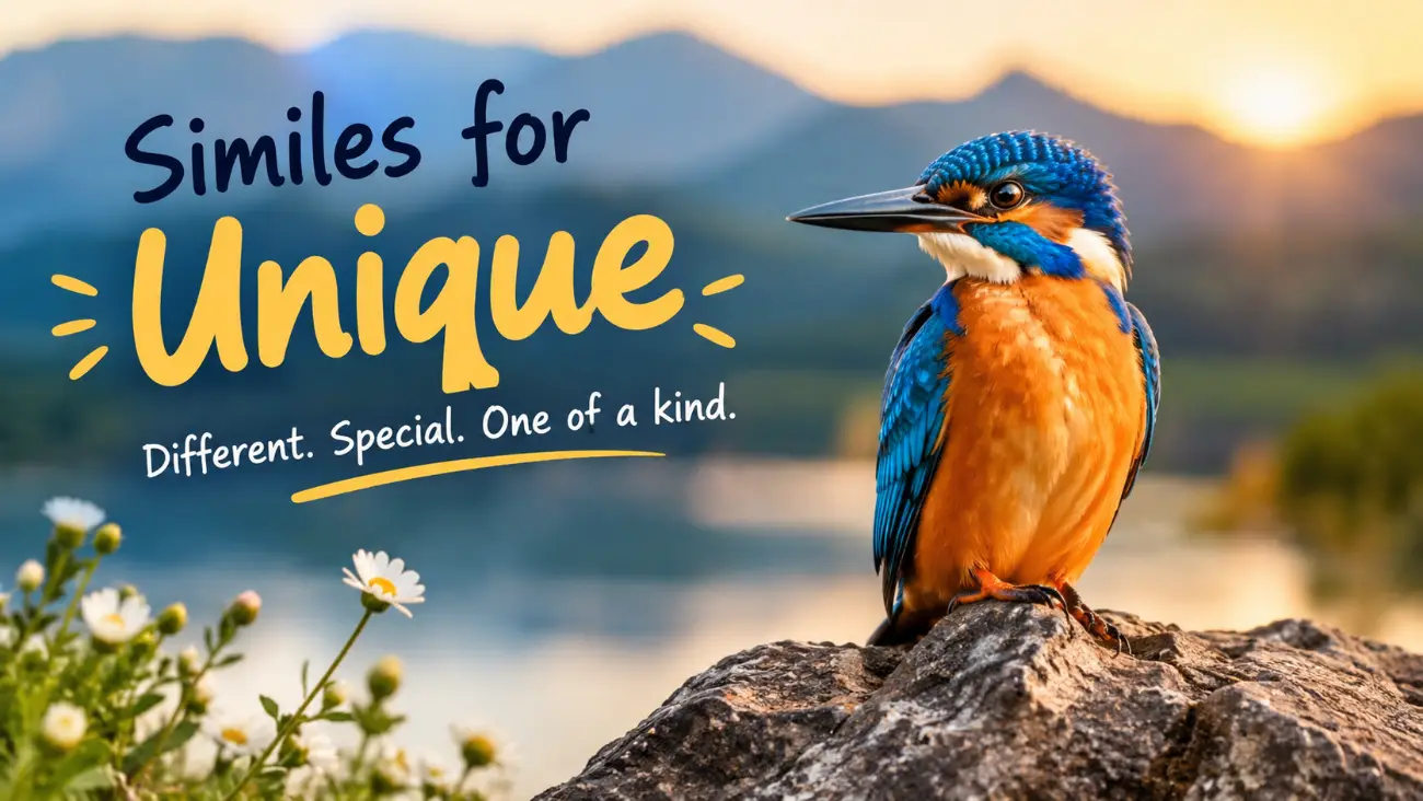 Similes for Unique